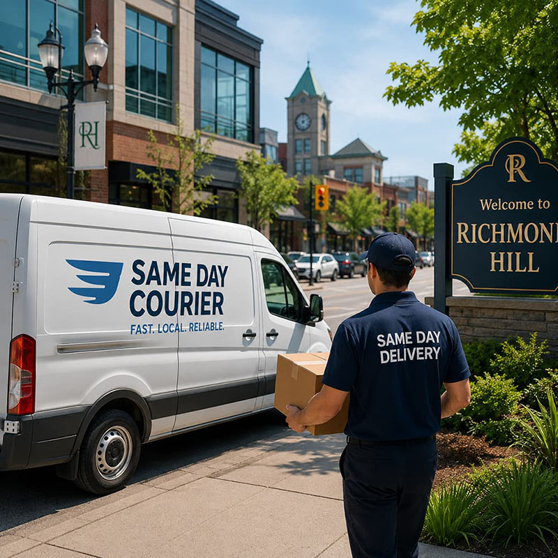 Same Day Courier in Richmond Hill: Fast, Local Delivery for Growing Businesses